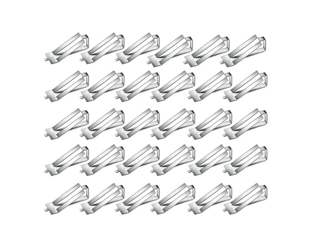 Ruth's sister 30Pcs Glass Bed Spring Turn Clips For Creality Ender 3 Pro, Ender 3S, Ender 5 Pro, CR-20 PRO, CR-10S Pro 3D Printer