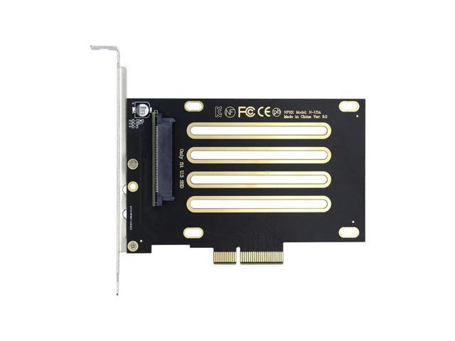 Ruth's sister Nvme Pcie SSD U.3 U3 Kit SFF-8639 To PCI-E 4.0 X4 Host Adapter For Motherboard PM1735 Durable Easy Install Easy To Use