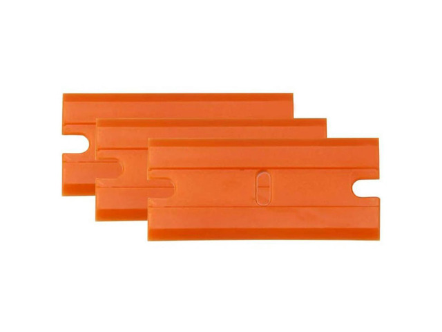 Ruth's sister 200PCS Plastic Razor Blades Double Edge Industrial Razor Blades Box Cutter Replacement Blades For Scraper Tool