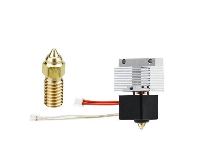 Ruth's sister 3D Printer Hotend+0.4Mm Brass Nozzle Kit For Elegoo Neptune 4 Heated Block Heating Rod Thermistor Extruder For NP4 Easy To Use