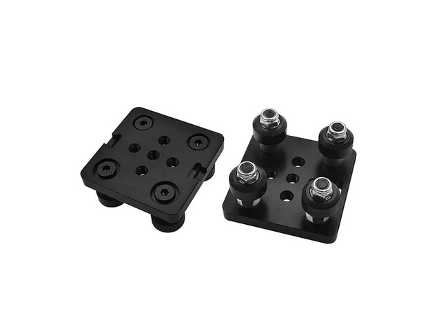 Ruth's sister 3D Printer Accessories Parts, Openbuilds2040 Aluminum Profile Pulley V-Shaped Gantry Plate, V-Slot Mini Five-Wheel Disc