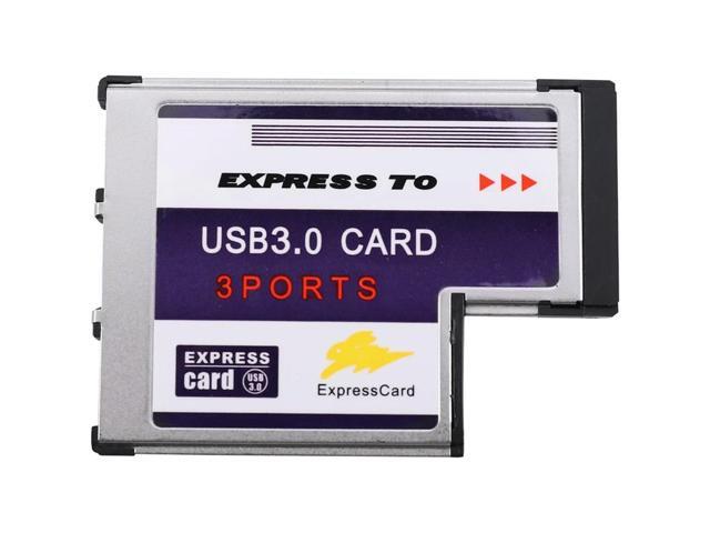 Ruth's sister 3 Port Inside USB 3.0 To Express Card 54Mm Adapter Converter Chipset FL1100