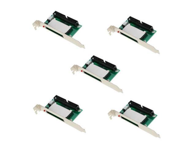 Ruth's sister 5X 40-Pin Cf Compact Flash Card To 3.5 Ide Converter Adapter Pci Bracket Back Panel