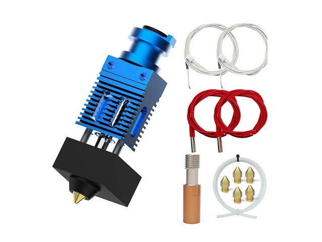 Ruth's sister MK8 Bi-Metal Insulated Throat Brass Nozzle 24V/40W Heater For 3/3 Pro/3V2/CR 20/5 Pro