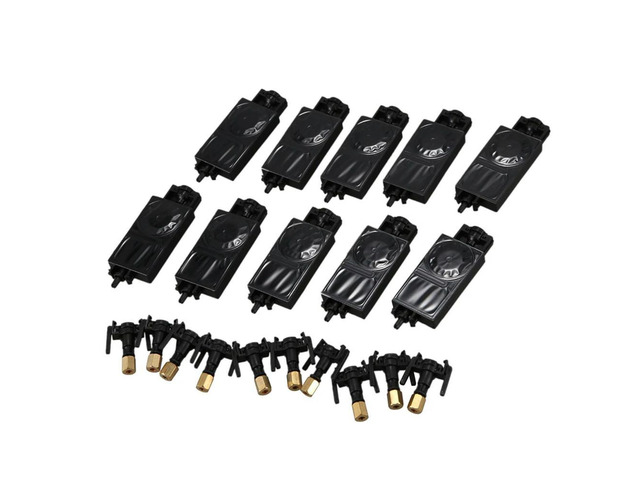 Ruth's sister 10PCS DX5 UV Ink Damper For Mimaki JV33 JV5 CJV150 For Epson TX800 Eco Solvent Plotter Printer Ink Dumper Wit Connector