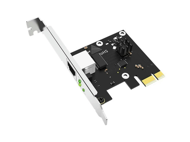 Ruth's sister Game PCIE Card 2500Mbps Gigabit Network Card 10/100/1000Mbps RTL8125B RJ45 Wired Computer PCI-E 2.5G Network Adapter