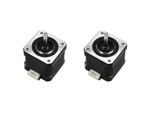 Ruth's sister 2X 3D Printer Motors, Nema 17 Stepper Motor,40Mm High Torque Bipolar Dc Step Motor Kit