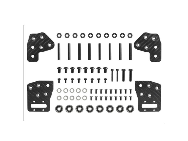 Ruth's sister CNC Carbon Fiber XY Joint Light Weight 3D Printer Parts For Voron 2.4 Trident 3D Printers Parts
