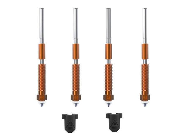 Ruth's sister Nozzle Kit For 3D Printer Ender-3 V3, K1C, Qucik-Swap Tri-Metal Steel-Tipped Copper Nozzle And Titanium Alloy Heatbreak