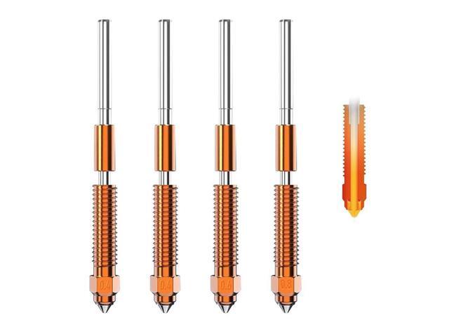 Ruth's sister Quick Swap Nozzle Kit For K1C, Ender3 V3 / Plus 3D Printer,High Flow All-Metal Integrated Tri-Metal Nozzle & Heat Break