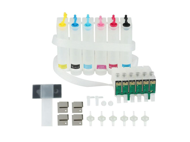 Ruth's sister T0791-T0796 Is Suitable For Epson Stylus Photo 1400 PX700W PX800FW P50 PX830FWD Artisan 1430 CISS Ink Supply System