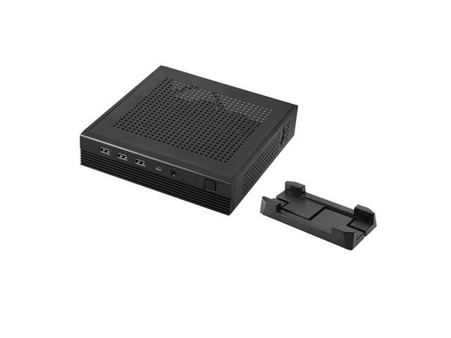 Ruth's sister TX06 Mini HTPC ITX Case Typec Desktop Back Mount Mini Chassis