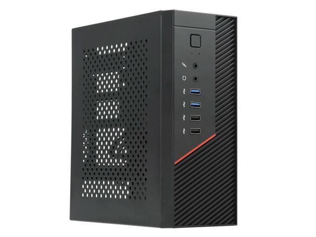 Ruth's sister A09P Black Mini Itx Case Desktop Mini Itx Case Htpc Chassis Game Computer Can Stand Or Lie Down For Small 1U Power Supply