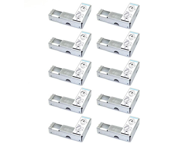 Ruth's sister 10Pcs 3.5Inch To 2.5Inch Metal HDD Bracket Tray Caddy For R420 R430 R510 R520 T620 R710 R720 R730 9W8C4 Converter Adapter