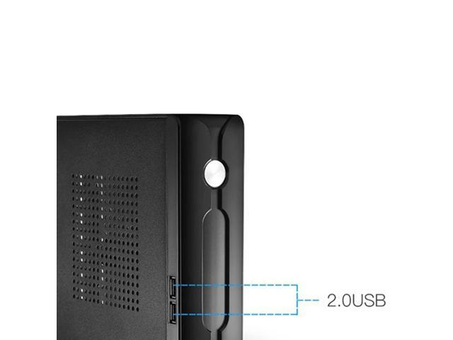 Ruth's sister M03 HTPC ITX Case+150W 12V Power Supply Board HTPC Chassis USB2.0 ITX Enclosure Industrial Control Chassis