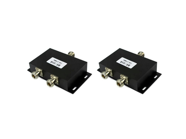 Ruth's sister 2X 2 Way VHF 136-174Mhz Antenna Power Divider Splitter For Radio Repeater Power