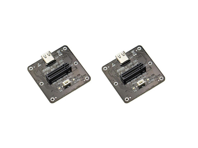 Ruth's sister 2X M.2 Nvme To Type-C 3.1 SSD Adapter M2 To USB-C 3.1 Internal Converter Card 10Gbps Type-C 3.1 Gen 2 For Nvme M2 SSD