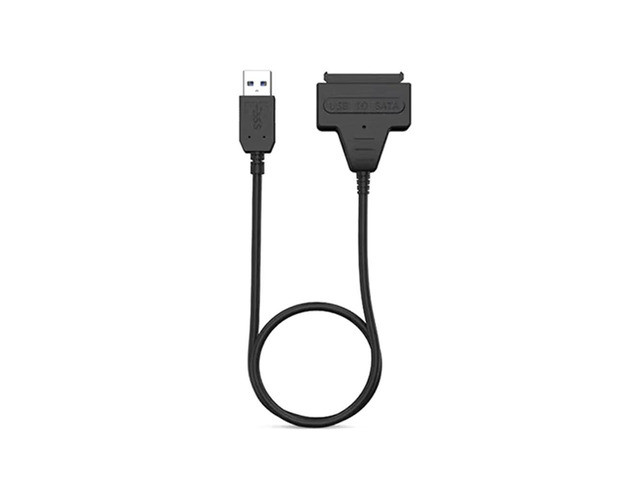 SATA to USB 3.0 Adapter Cable for 2.5 Inch SSD/HDD Drives, Support Up to 5Gbps Speed-AB01