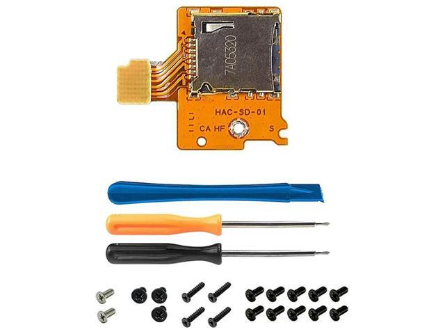 Micro-Sd Card Slot Board Replacement Repair Kit Repair Parts For Nintendo Switch Ns Tf Sd Card Slot