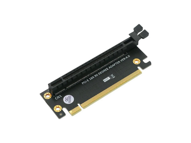 PCI-E16X 4.0 Graphics Card Test Adapter Board Multifunctional 2U Server Chassis PCI-E 4.0 90 Degree Adapter Card-AB01