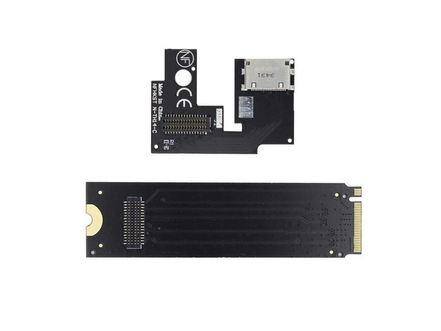 PCI-E 3.0 M.2 M-Key to Oculink SFF-8612 SFF-8611 Host Adapter for ThinkBook 14+ External Graphics Card and SSD-AB01