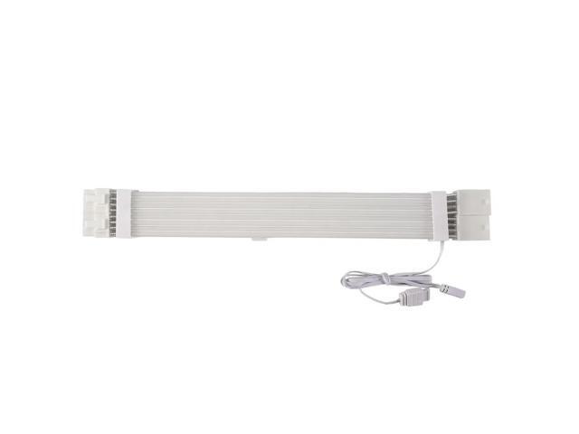 PC Case PSU Extension ARGB Cable ATX 2X8PIN PCI-E GPU Neon Color Line ARGB Streamer Transfer Graphics Card Power Cable-AB01