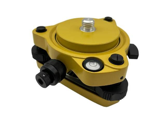 Tribrach with Optical Plummet & GPS Tribrach Adapter Carrier with 5/8InX11 Mount Rotate Screw for Total Station GPS GNSS A-AB01