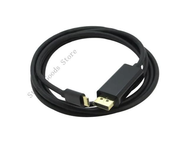 High Bandwidth Type C To DP Cable Plugs & Play Type C To DisplayPort Cable 1.8meter