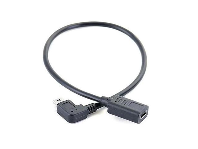 UsbC to Mini USB Cable Type C to Mini USB 5P Adapter Mini USB toAdapter 90 DegreeMiniUSB