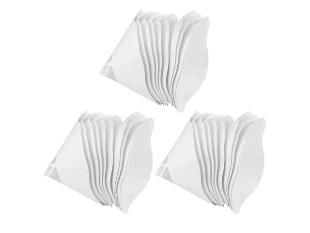 Resin 3D Printer Paper Filter Photocuring Consumables Thicker White Paper Funnel Photo Curing 3D Printer Accessories