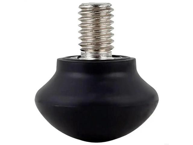 Universal Rubber Feet Spikes for Tripods and Monopods with 3/8' Thread Stainless Steel and Silicone Construction