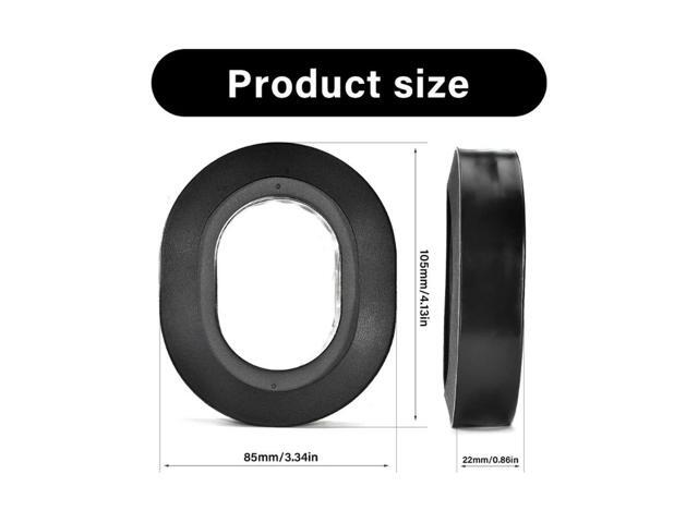 Premium Ear Cushions for Gaming Headsets Ear Pad Earmuff Delivering Improved Comfort and Acoustics Performances