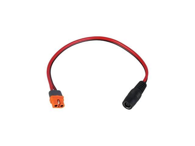 Solar Energy Adapter Cable XT60I Female to DC7909 Female for Power Supply