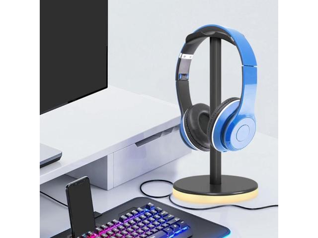 Aluminum Headphones Stand Holder Suitable for Headphone Display Stand for Gaming Headsets and Wireless Headset Sizes