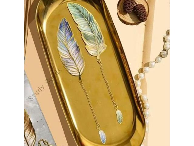4 Pcs Metal Bookmarks Retro Bookmarks Reading Bookmarks Page Marker