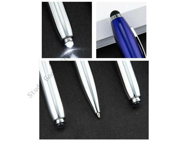 6pcs LED Ballpoint Pen 1.0mm Smooth Writing Pen Pen Gift for Student