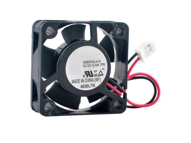 ASB0312LA-D 3cm 30mm fan 30x30x10mm DC12V 0.10A 2-pin 8000rpm Micro axial flow fan cooling fan for player monitoring machine