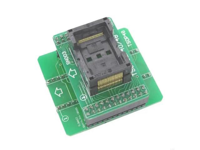 High Conductivity NAND08 TSOP48 Adapter for TL866II Programmer Precise &High Durability and Easy Installation
