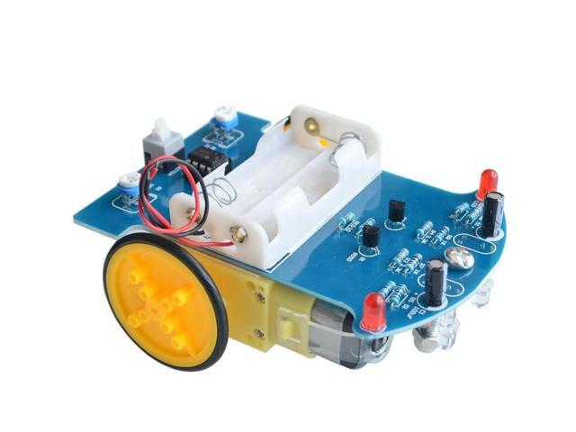 D2-1 DIY Kit Intelligent Tracking Line Smart Car Kit TT Motor Electronic DIY Kit Smart Patrol Automobile Parts DIY Electronic