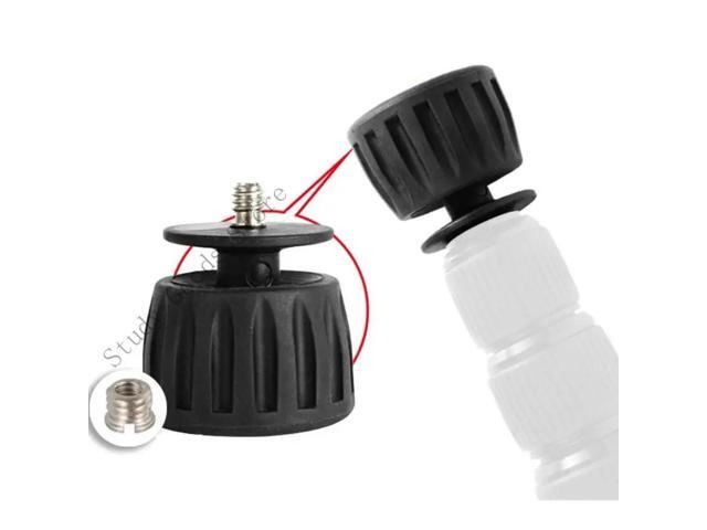360 Degree Rotating Anti-Skid Rubber Feet for Tripod Monopod 1/4 3/8 Thread