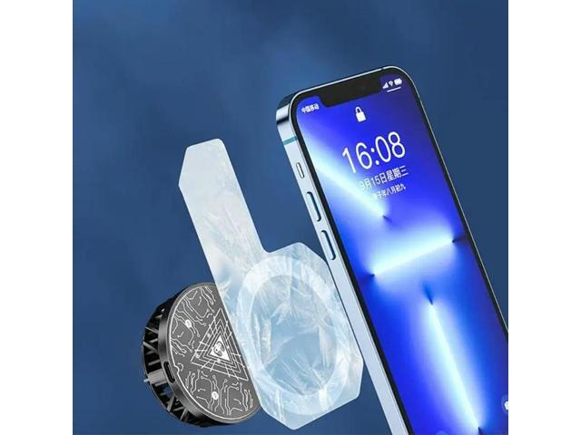 Universal Cellphone Radiator Pad with Attachment for Efficient Cooling