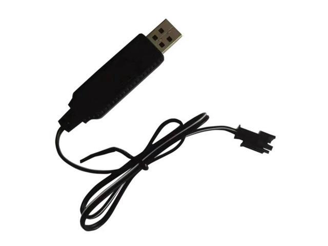 2Pin Plug USB Charging Cable Cord Line 3.7V Plug Remote for