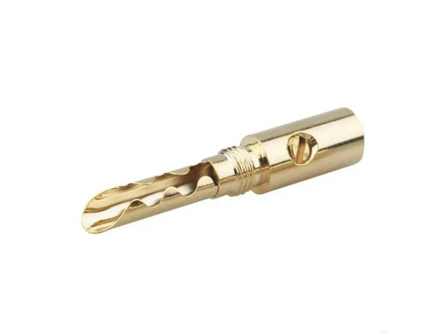Banana Plug Connectors Sound Banana Speaker Terminals 5mm Binding Post Adapter