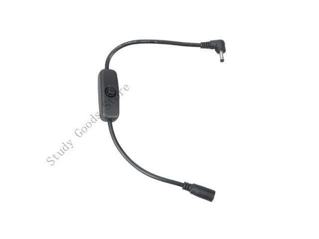 Heavy Duty 3.5mmx1.35mm Female to Male Extension Cord Y Splitter Power Supply Cable for LED Strips Security Cameras