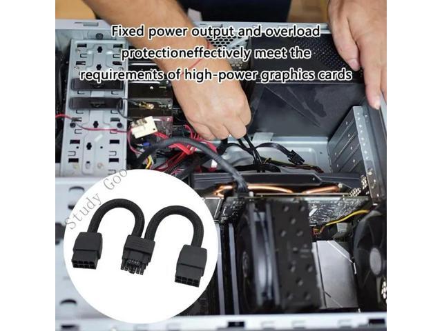 12VHPWR Adapter 2x 8Pin to 16Pin GPU Extension Cable for 3090Ti 4070Ti 4080 4090 Graphics Card GPU Connector Accessories