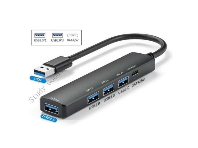 USB to 5 Port USB3.0 USB2.0 Hubs Adapter 5Gbps for Computers and Mobile Devices