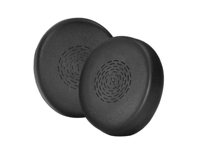 1Pair Ear Pad Replacement Leather Earpads Ear Cushions Sponges Cover Earmuffs for Jabra Evolve2 55 Headphones