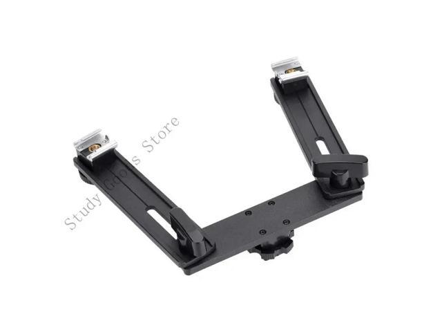 Adjustable Double Mount Aluminum Double Twin Mount Adapter for 13 12 11 10 9 8 7 6 5 4 3 2 Action Cameras Accessories