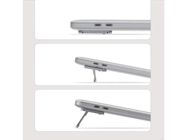 Invisible Cooling Laptop Stand with Adjustables Angled NonSlip Adhesive for Secure Attachment to Notebook and Tablets