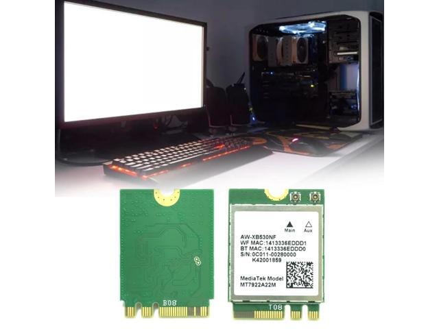 Wi-Fi 6E MT7922 (RZ616) AW-XB530NF Wireless LAN- Card 802.11AX WiFi BT5.2 Adapter 2400M NGFF-M2Card 2.4G/5G/6G